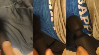 Japanese young gay massage cum inside new pants
