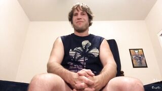 Taboo jerk off while you greedily lick cum straight from my sweaty underwear