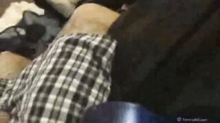 College twink jerks off in loose boxers gets destroyed by thick cock fleshlight