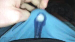 Pulsing Handsfree Cumshot Ruining My Boxers