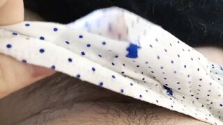 Boxer briefs ruined by hot cumshot bulge