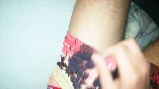 Freegun underwear cumshot fit guy jerks off alone in POV