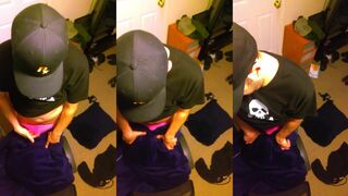Pink Panties got Destroyed by Humping Pillow