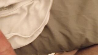 Bulging briefs burst with thick loads for the buyer