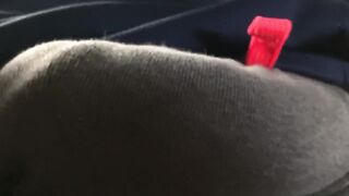 Huge First Cumshot in 2 Weeks Splatters My Abs Thick Load Jacking Off