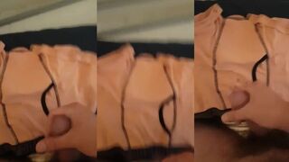 Cum drenched boxers from cut cock solo spurts love