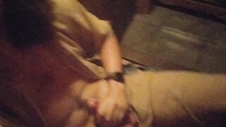 Hot Guy Jerks Off And Cums Secretly At Public Sauna