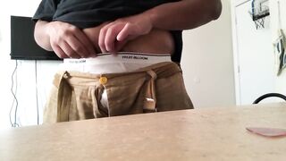 Strip Hump Feet Twerk Spank Wedgie Cum On Tighty Whities