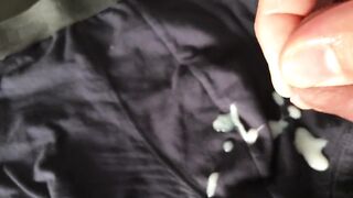 Israeli boy’s thick college cumshot in boxers 60fps HD