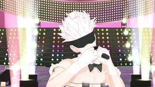 Satoru Gojo MAID DANCE destroyed tight tight gay gush