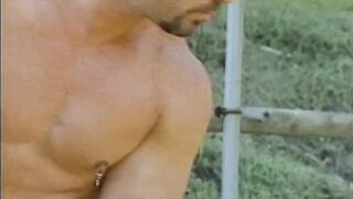 MATT WELSH HARDworking Naked Cowboy Gets Raw Throated