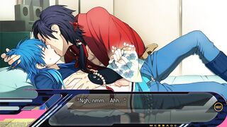 Koujaku confesses raw love to Aoba in brutal gay yaoi hentai sex