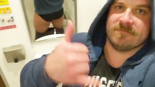 Gay muscle otter tragie wanks trapped in lockdown swaps undies with aussie tradie big cut cock