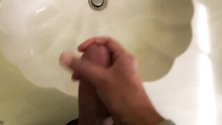 Jerking in Boxer Briefs Leads to Monster Load Splattered All Over Tight Hanes