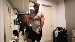 Brock Jacobs Big Load Solo Cumshot Destroyed Muscle Jock