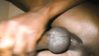 Black femboy loud moaning ass fingered daddy destroys teen twink
