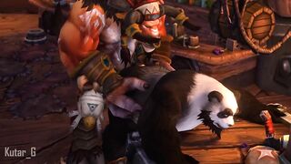 Panda X Tauren Destroyed Rough Creampie Daddy Rough