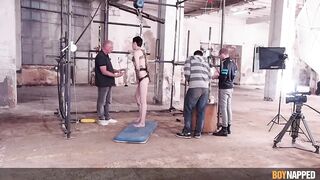 Boynapped Luca Zavat & Xavier Sibley Foot Worship Dom Blowjob Uncut Cum