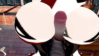 Besuru eats out Wikerbeast then gets fucked breathless rough riding big gay furry ass