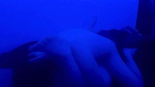 Slutty femboy rides daddy’s cock raw twink daddy creampie