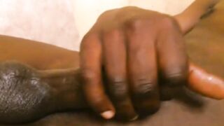 BBC wrecks twink with African creampie while he cums loud
