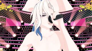Neuvillette’s naked idol show: raw gay Genshin Impact yaoi gangbang