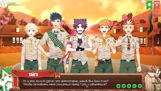 Scout game twinks Russian voice acting gay anime hentai game