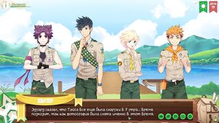 Scout game twinks Russian voice acting gay anime hentai game