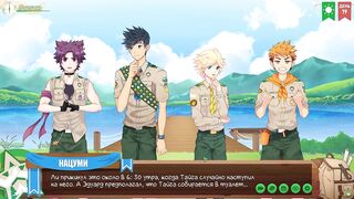 Scout game twinks Russian voice acting gay anime hentai game
