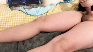 Massive cumshot straight guy deep pounding raw gay huge load
