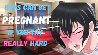 destroyed moaning femboy gets bred raw in his slutty hole