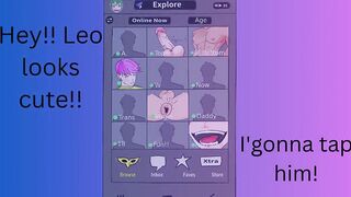 Big dick cartoon blowjob date first time sucking his white cock