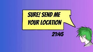Big dick cartoon blowjob date first time sucking his white cock