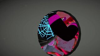 Protogen destroyed in the nasty bathroom twink blowjob cumshot