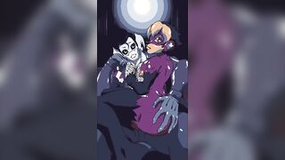 Big butt sharks and otters wreck daddies on movie night