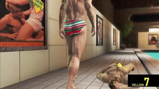 Yellow Seven’s full hot collection destroyed rough gay prison fuck with jockstraps and cumshots