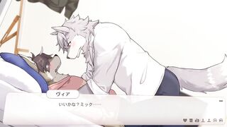 Bed sex with hot furry dog big dick japanese gay cumshot