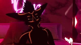 VRChat Furry Femboy Gushes in Gay VR Virtual Sex POV