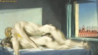 Greek gladiator barebacked in vintage cartoon hentai