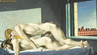 Greek gladiator barebacked in vintage cartoon hentai