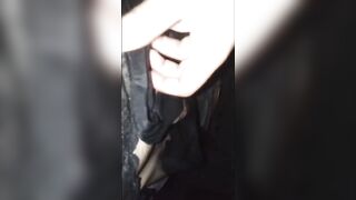 Crossdresser in sexy lingerie jacking off to gay porn until thick cum drips all over