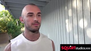 Ryan St Michael And Max Horn brutal outdoor gangbang with 3 hunky jocks