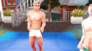 Hot Vacation Rough Fucked by Monster Cock in SIMs 4