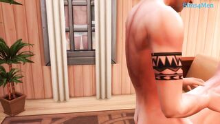 Hot Vacation Rough Fucked by Monster Cock in SIMs 4