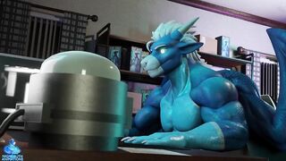 Nighdruth Follower Growing Dick Muscle Animation ruined by Furry Gay Dragon