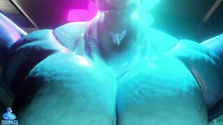 Nighdruth Follower Growing Dick Muscle Animation ruined by Furry Gay Dragon
