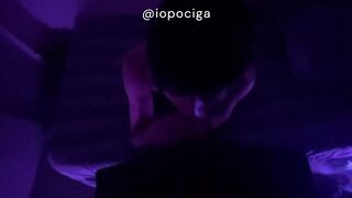 Daddy forces me to deepthroat my twink body till I gag on his big cock