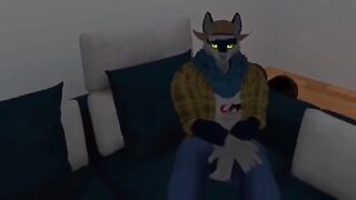 James Casting Couch Gets Destroyed in VRChat Furry ERP