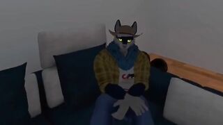 James Casting Couch Gets Destroyed in VRChat Furry ERP