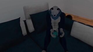 James Casting Couch Gets Destroyed in VRChat Furry ERP
